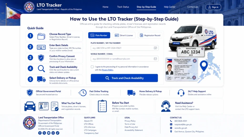 How to Use the LTO Tracker (Step-by-Step Guide)