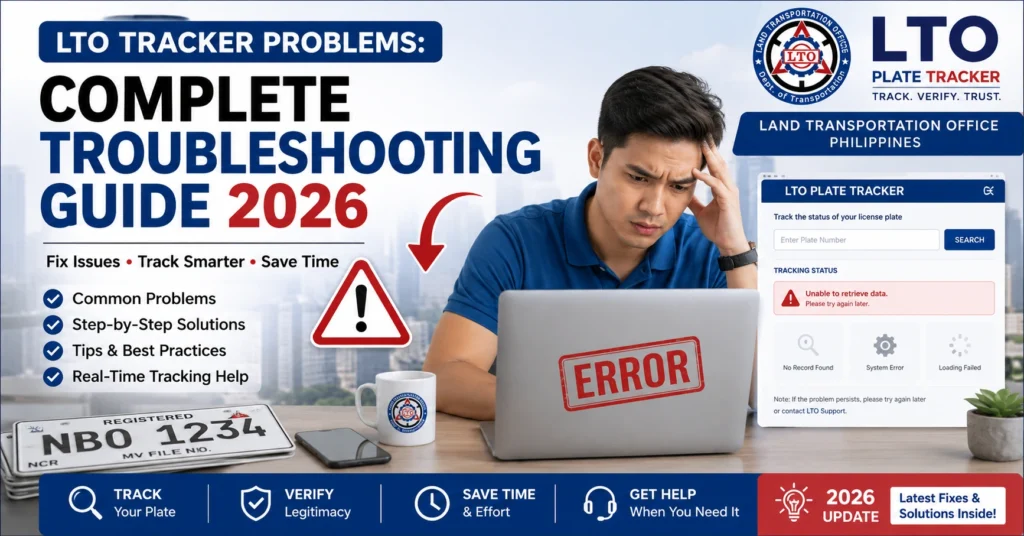 LTO Tracker Problems: Complete Troubleshooting Guide 2026