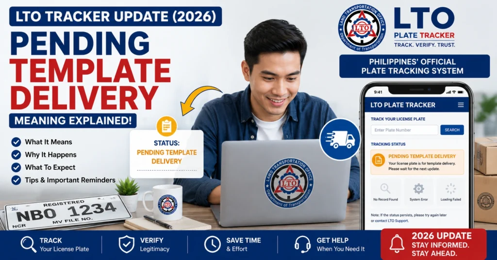 LTO Tracker Pending Template Delivery Meaning Update (2026)