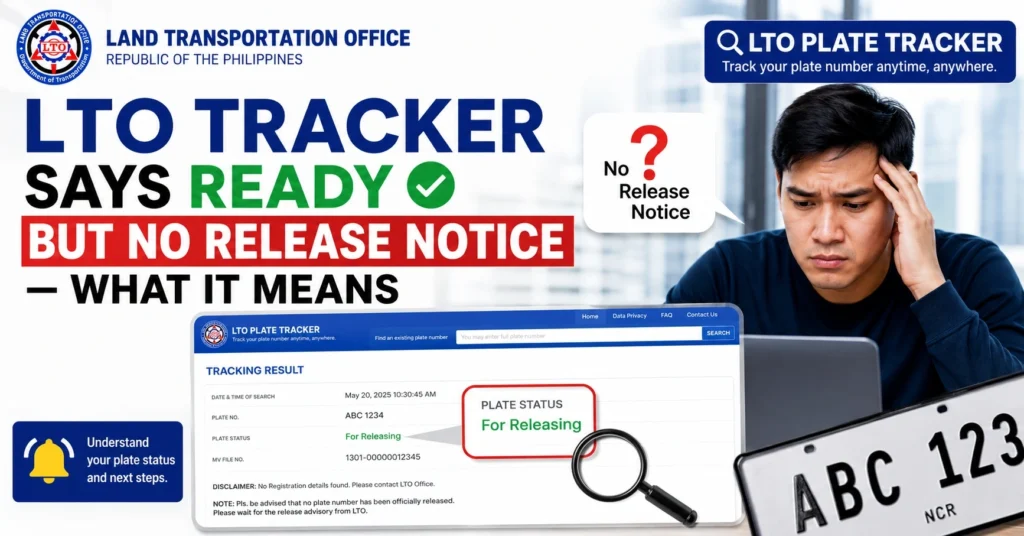 LTO Tracker Says Ready but No Release Notice — What It Means