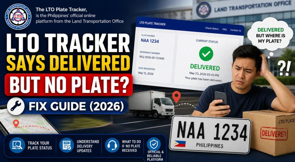 Wrong LTO Plate Delivered? Steps to Fix It Update (2026)