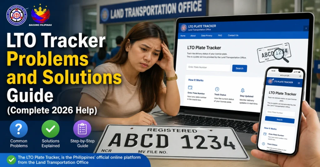 LTO Tracker Problems and Solutions Guide (Complete 2026 Help)